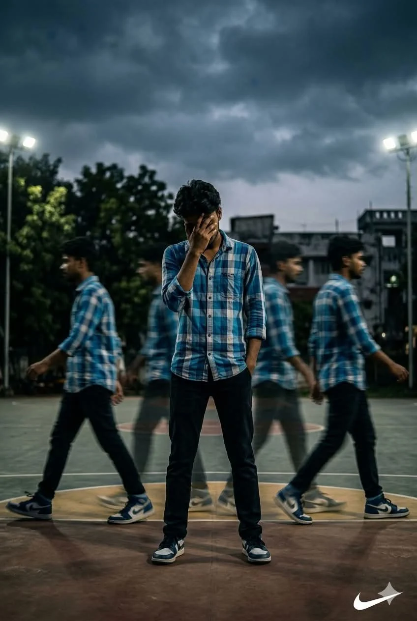 Attitude Boy - Cinematic Basketball Court Motion Blur 