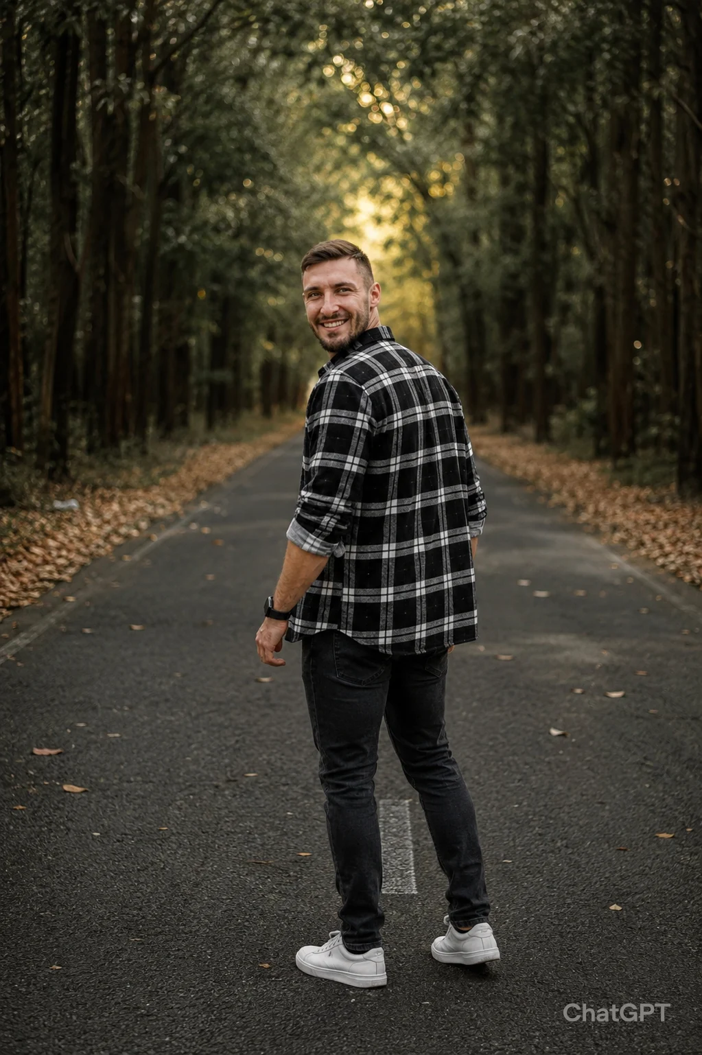 Cinematic Outdoor Portrait Men Photography