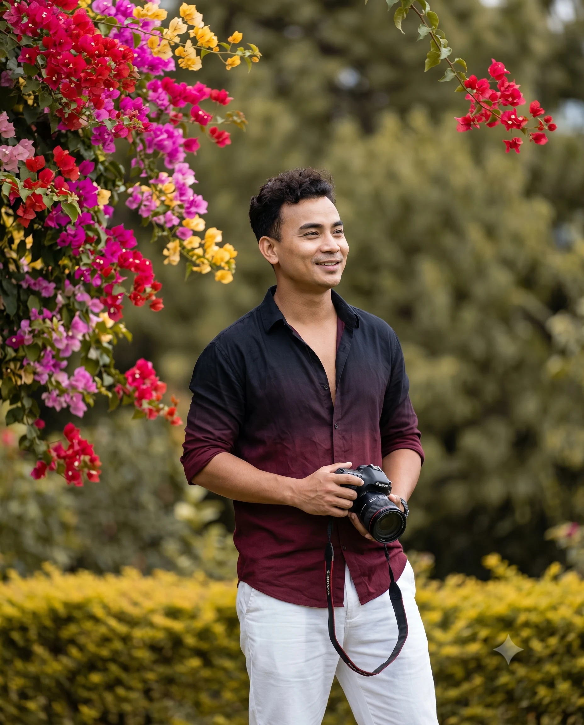 Smart Man With Camera