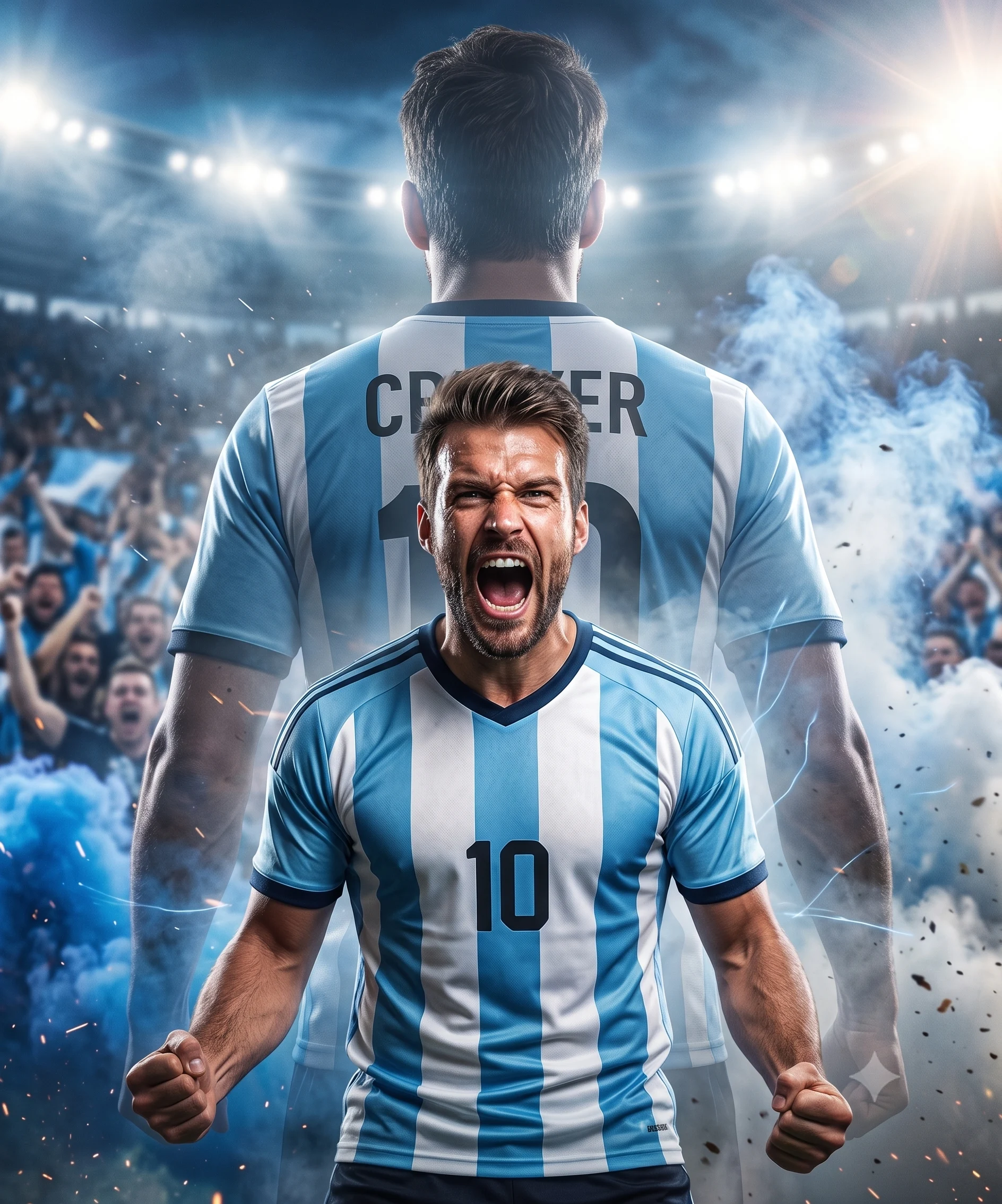 Trending Argentina Jersey AI Prompts Edit Image